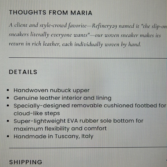 M. GEMI The Cerchio Gray Woven Slip On 38.5 8 - Picture 2 of 11